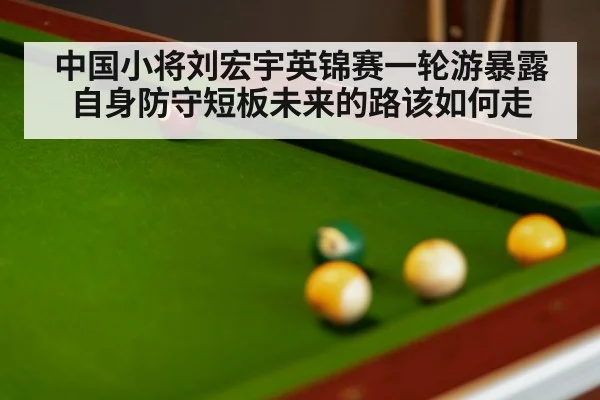 中国小将刘宏宇英锦赛一轮游暴露自身防守短板未来的路该如何走